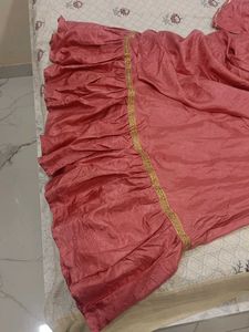 Elegant Ethnic Gown with attached dupatta