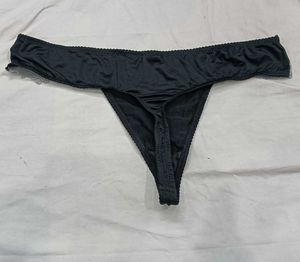 Black Lace 💙 Big Trim Thong