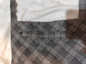 Plaid Overalls with White T-Shirt Set