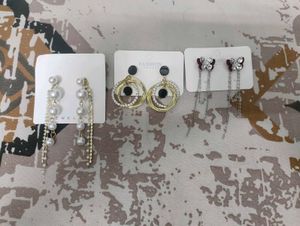 Fashionable Dangle Earrings Set