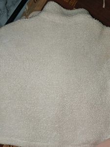 Cozy White Fleece Jacket