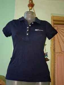 Navy Blue Polo T-Shirt