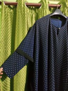 Elegant Polka Dot Abaya