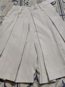 School White Skirt