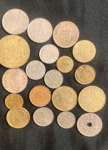 foreign coin 19 PCs