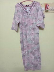 Floral Print Kurta