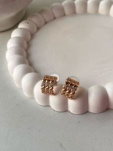 Brinze gold Stud Earrings