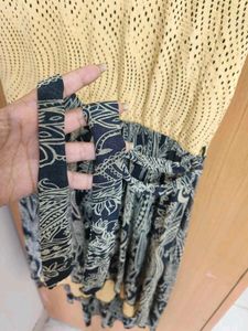 Stylish Printed High-Low Dress