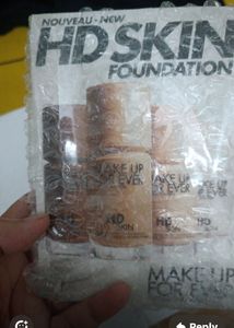 Make Up For Ever HD Skin Foundation Ad