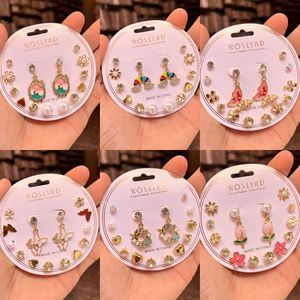 Cute Earring and chain Sets