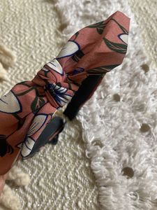 Floral Knotted Headband