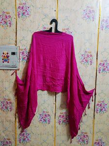 Stylish Pink stall with Fringes