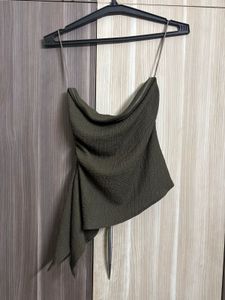 RIO Chic Asymmetrical Drape Top