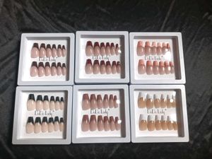 French tip nails at