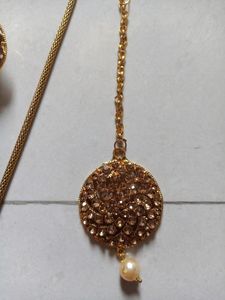 Jewellery Set With Mangtika