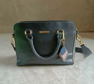 authentic JONAK PARIS BAG OG Chic Black Handbag wi