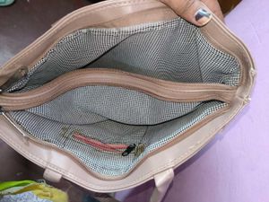 Stylish Taupe Tote Bag