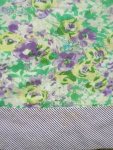 A Casual Floral Pattern Dress