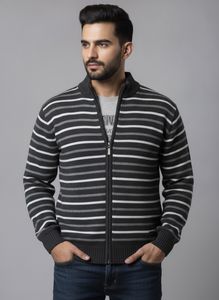 Duke Sweater with Zip Closure & Attached Inner