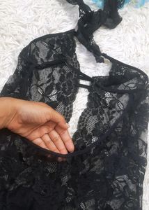 Black Lace Bodysuit