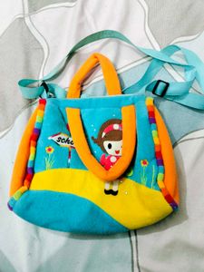 Cute Kids' Plush Shoulder Bag