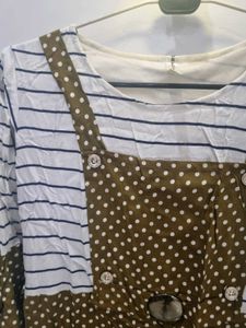 Striped &amp; Polka Dot Dress