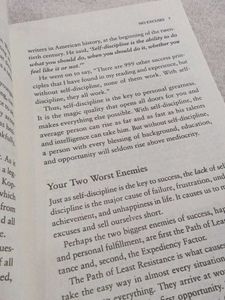 The Power of Self-Discipline