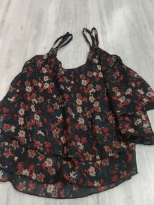 Floral Tiered Camisole Top