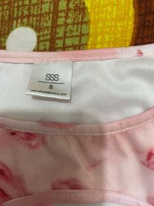 Y2k Beautiful Pink Princess Top