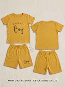 Cute "Mama's Boy" Set for Boys