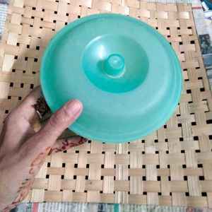 'Frosted Plastic' Bowl With Lid