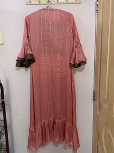 Elegant Pink Kurta Set with Jacket