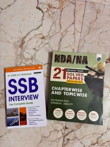 SSB Interview & NDA/NA 21 Year Solved Papers