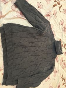 Chunky Knit Turtleneck Sweater