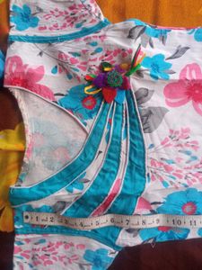 Floral Print Kurta Set with Dupatta