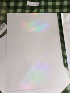 glitter holographic laminating film sheet adhesive