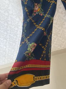 Boho Floral Print Palazzo Pants