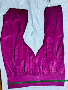 Purple Silk Salwar