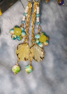 Bohemian Beaded Dangle Earrings
