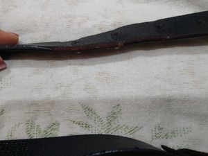 Classic Black Leather Belt