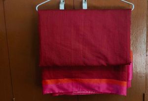 Elegant Maroon Saree