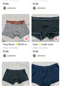 mix size Men's Boxer Briefs combo