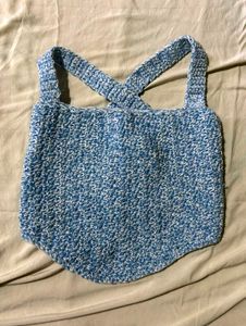 Handmade crochet corset