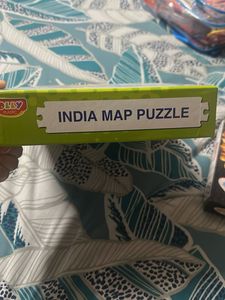 Dolly Plastic India Map Puzzle