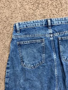 Women's Denim Maxi Skirt