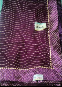 Elegant Purple Saree