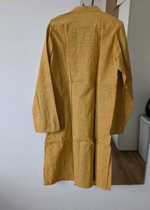 Yellow Striped Kurta