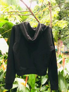 Women Black Hoodie