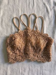 Embroidered Lace Crop Top