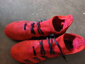 Red Adidas Predator Football Cleats